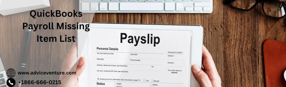 Solution For Quickbooks Payroll Missing Item List